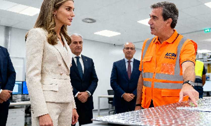 阿斯图里亚斯女亲王Princess Leonor视察ACIN，盛赞其为国家循环经济典范